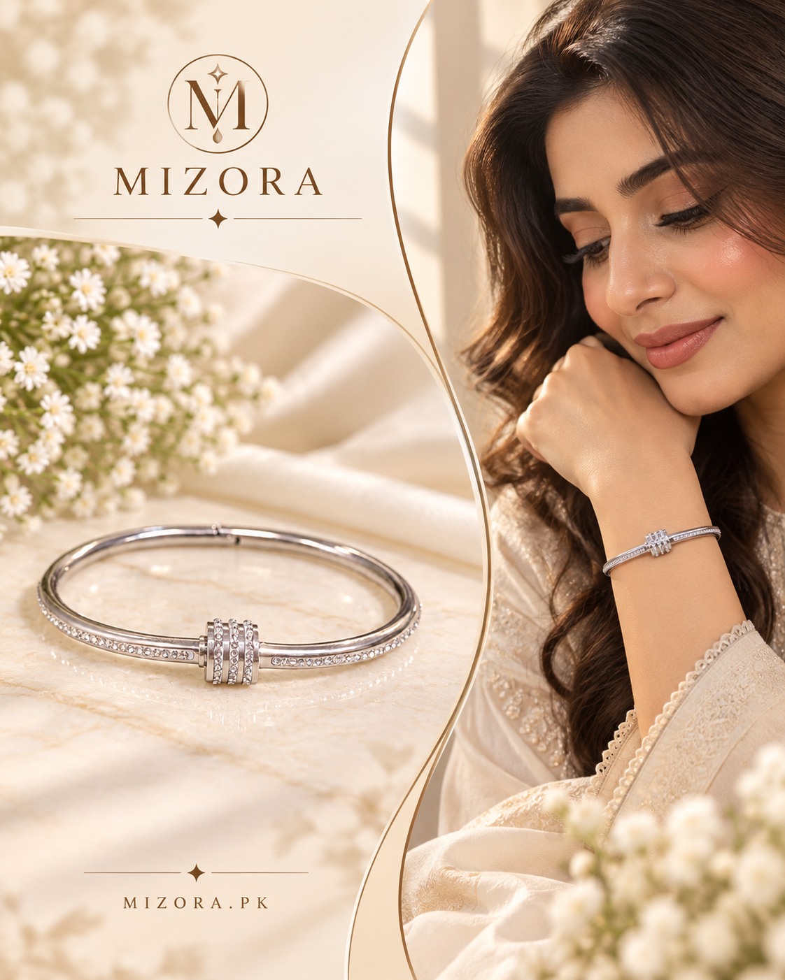 The Bracelet Edit, featured on the Mizora Instagram feed
